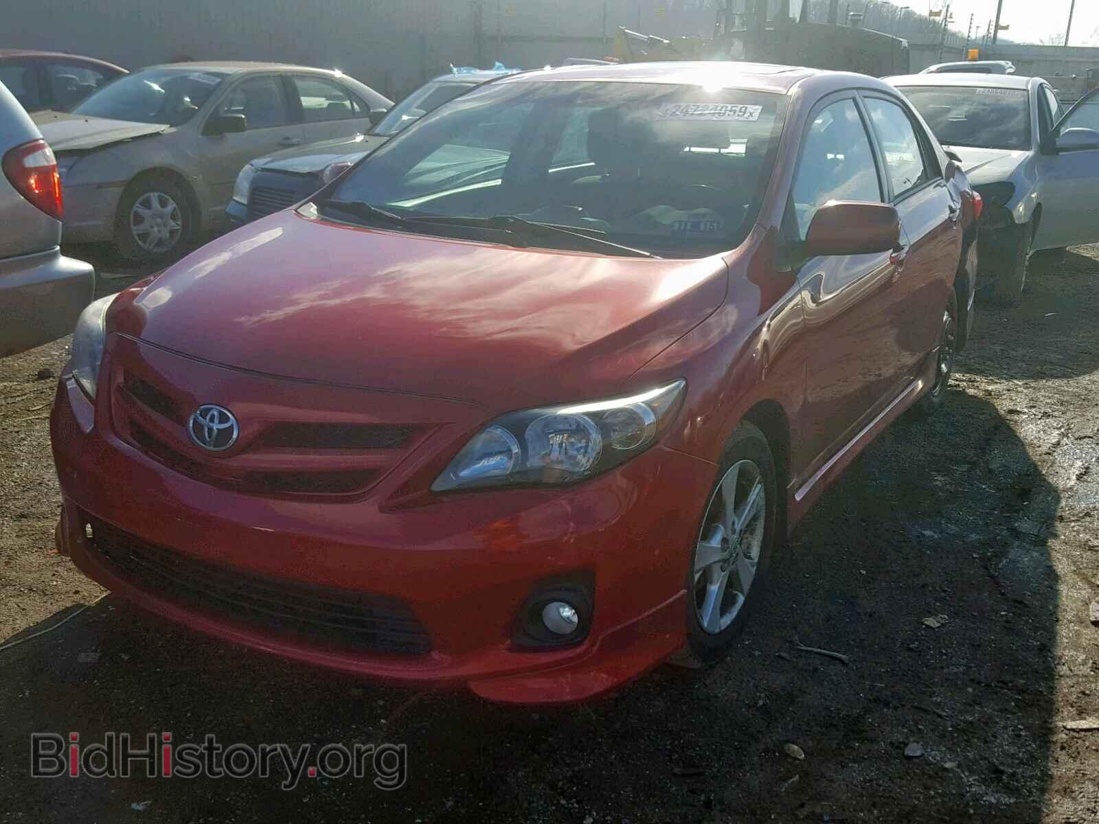 2012 TOYOTA COROLLA BA - VIN: 2T1BU4EE4CC791619 - Фото 2