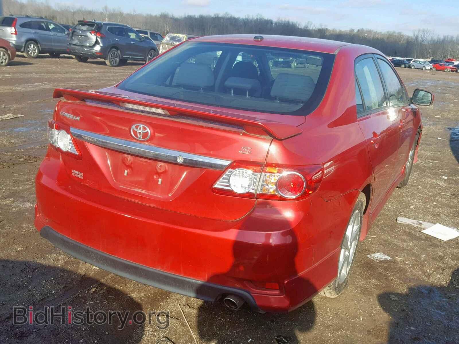2012 TOYOTA COROLLA BA - VIN: 2T1BU4EE4CC791619 - Фото 4