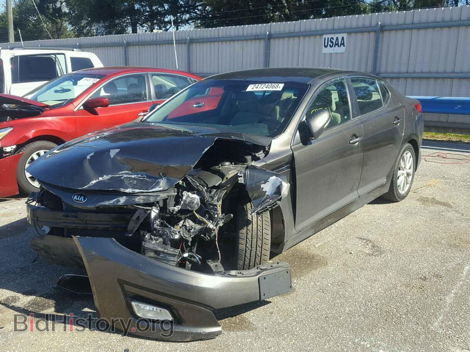 2014 KIA OPTIMA - VIN: 5XXGM4A72EG303762 - Фото 2