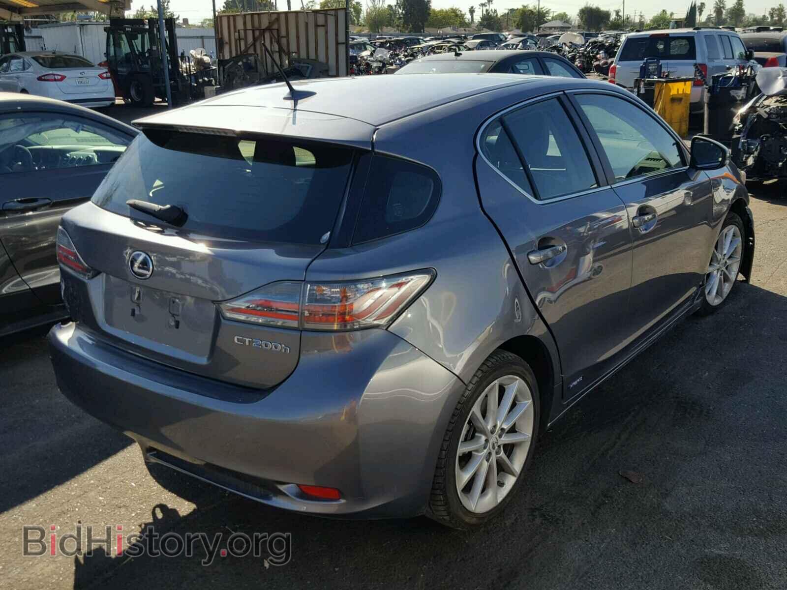 2013 LEXUS CT 200 - VIN: JTHKD5BH9D2139484 - Фото 4