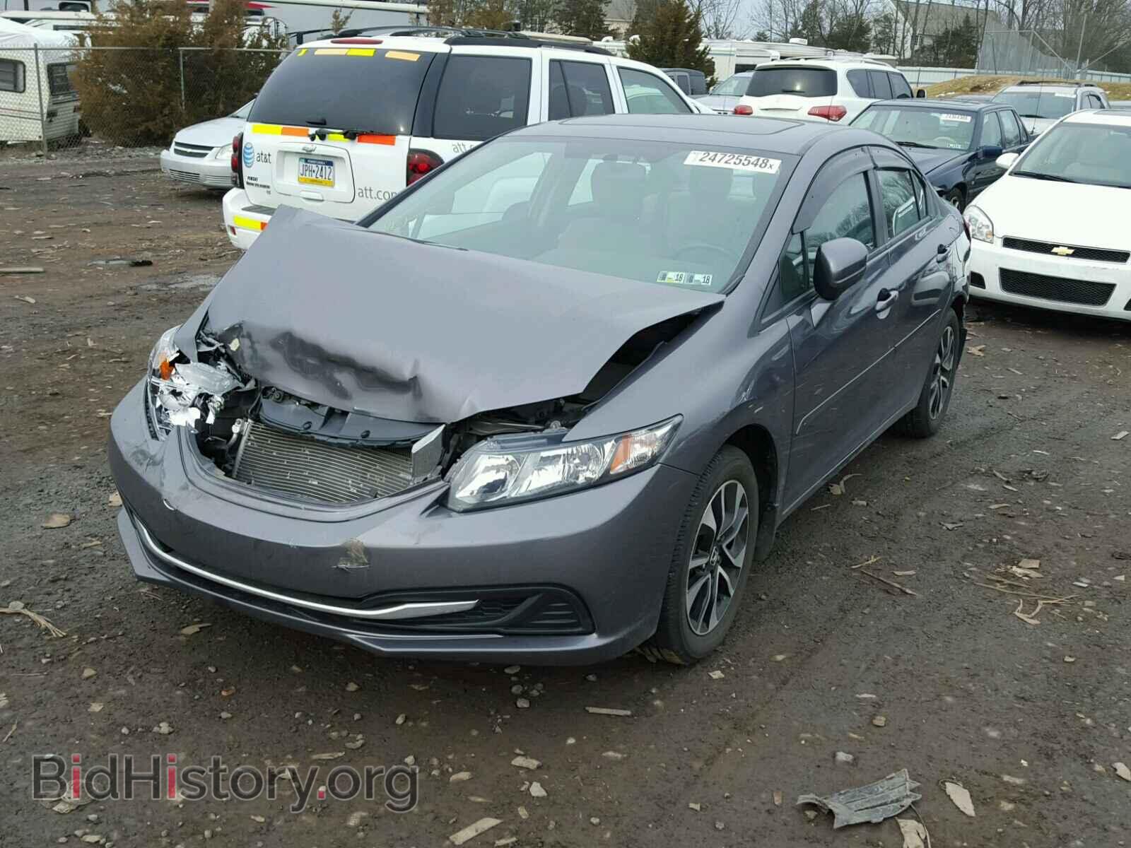 2014 HONDA CIVIC - VIN: 19XFB2F84EE236906 - Фото 2