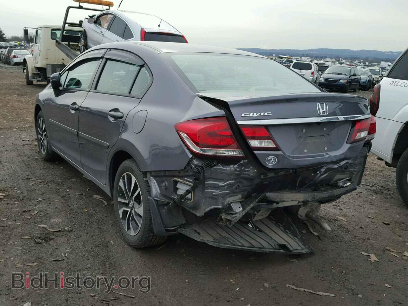 2014 HONDA CIVIC - VIN: 19XFB2F84EE236906 - Фото 3