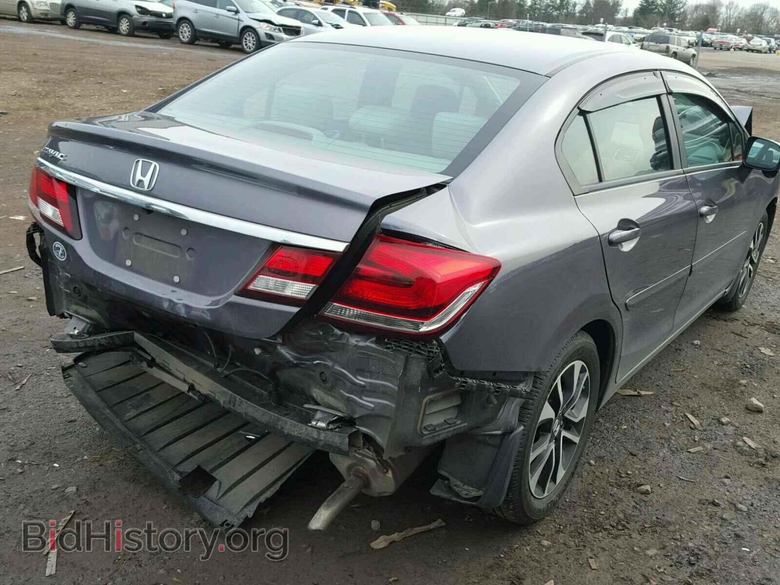 2014 HONDA CIVIC - VIN: 19XFB2F84EE236906 - Фото 4
