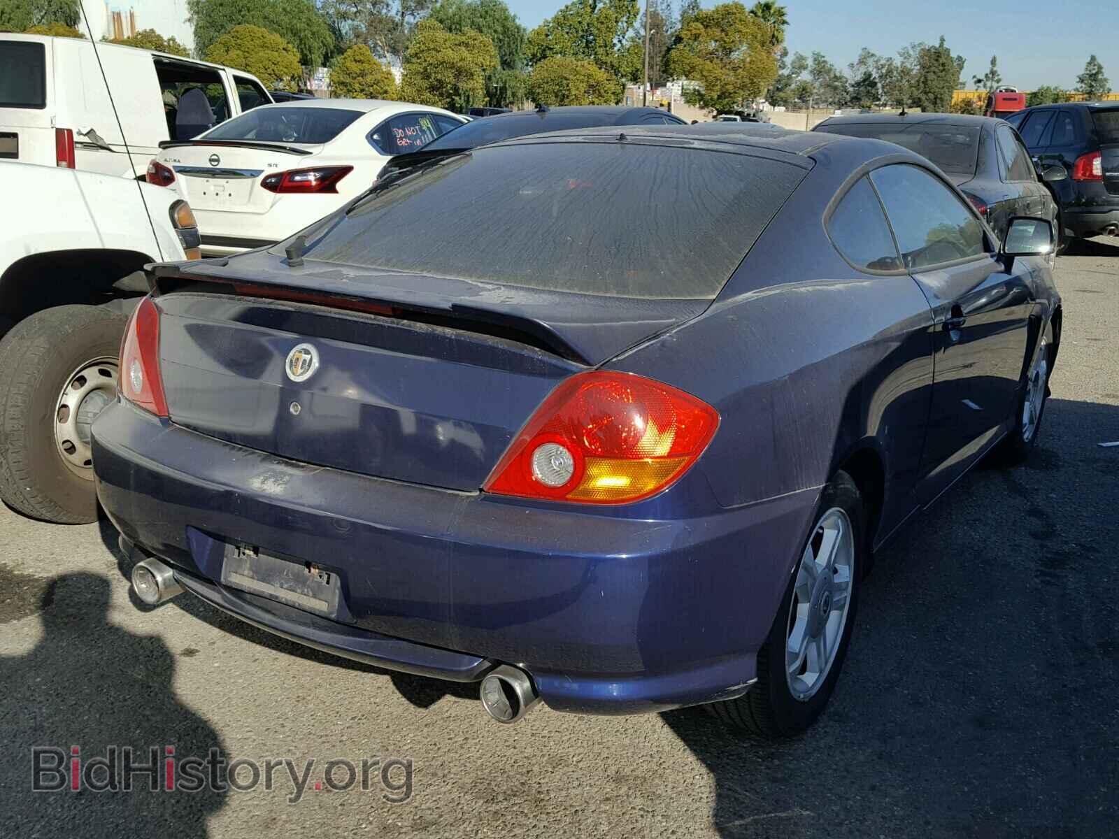 2003 HYUNDAI TIBURON - VIN: KMHHM65D63U097218 - Фото 4