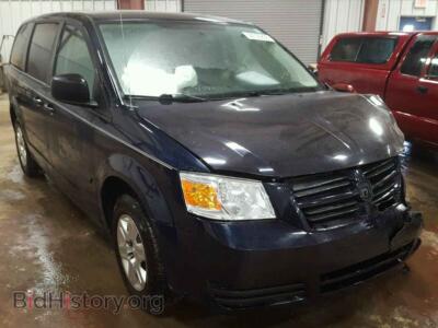 2010 Dodge CARAVAN Grand Cara, blue — VIN 2D4RN4DE7AR287692, Copart