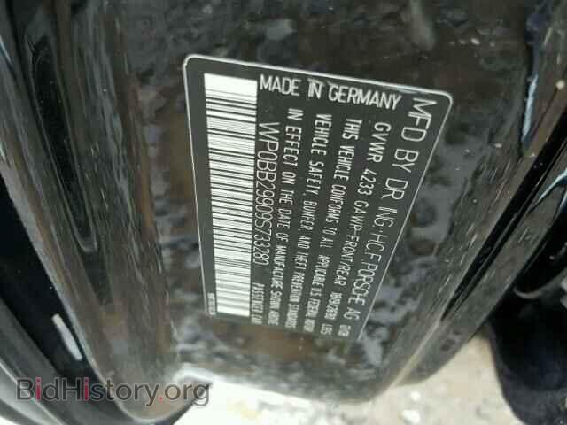 2009 PORSCHE 911 - VIN: WP0BB29909S733280 - Фото 10