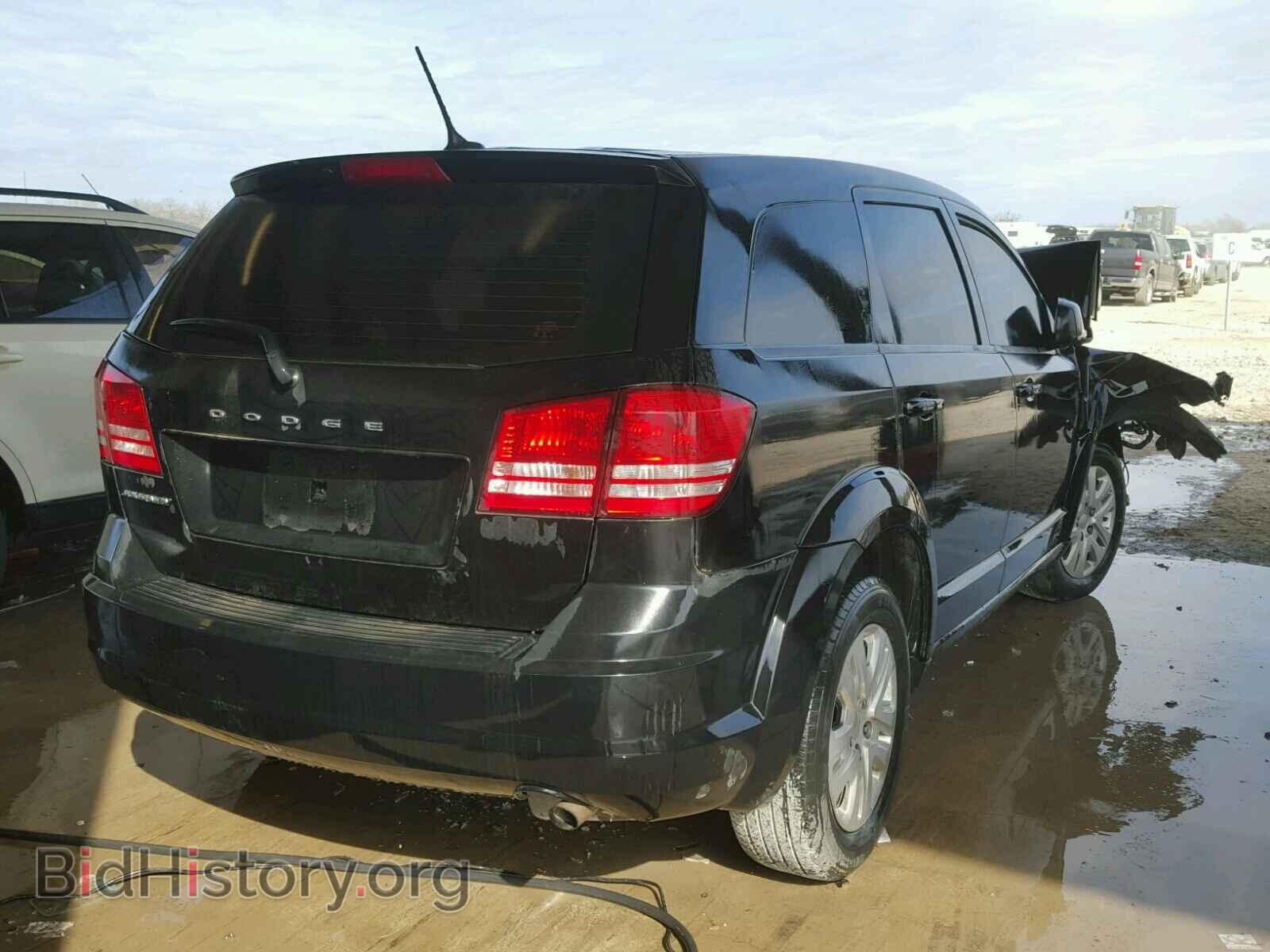 2014 DODGE JOURNEY - VIN: 3C4PDCAB9ET235723 - Фото 4