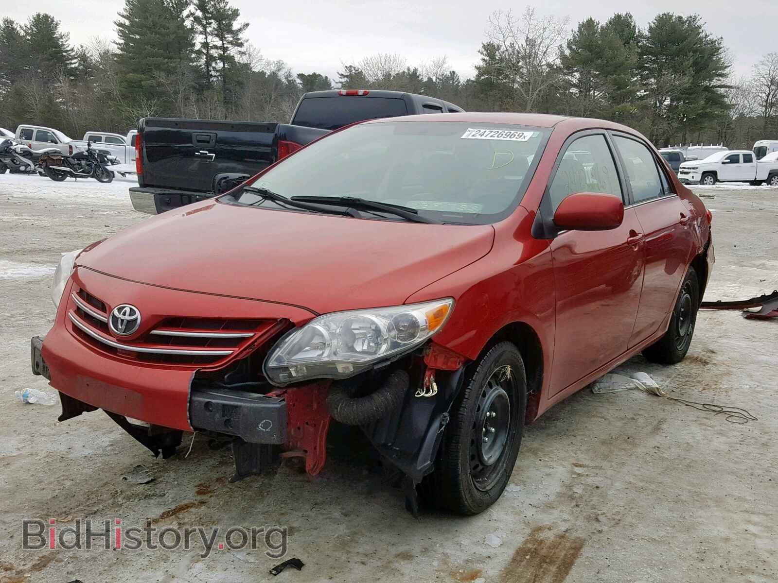 2013 TOYOTA COROLLA BA - VIN: 2T1BU4EEXDC084221 - Фото 2