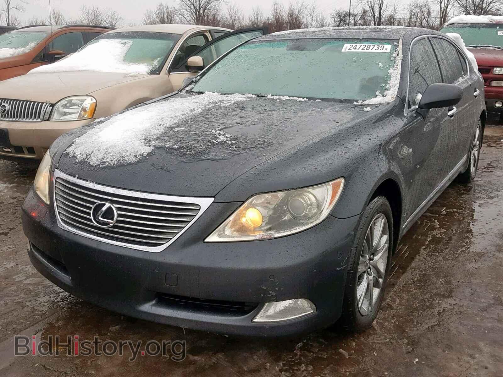 2007 LEXUS LS460 - VIN: JTHGL46F575002296 - Фото 2