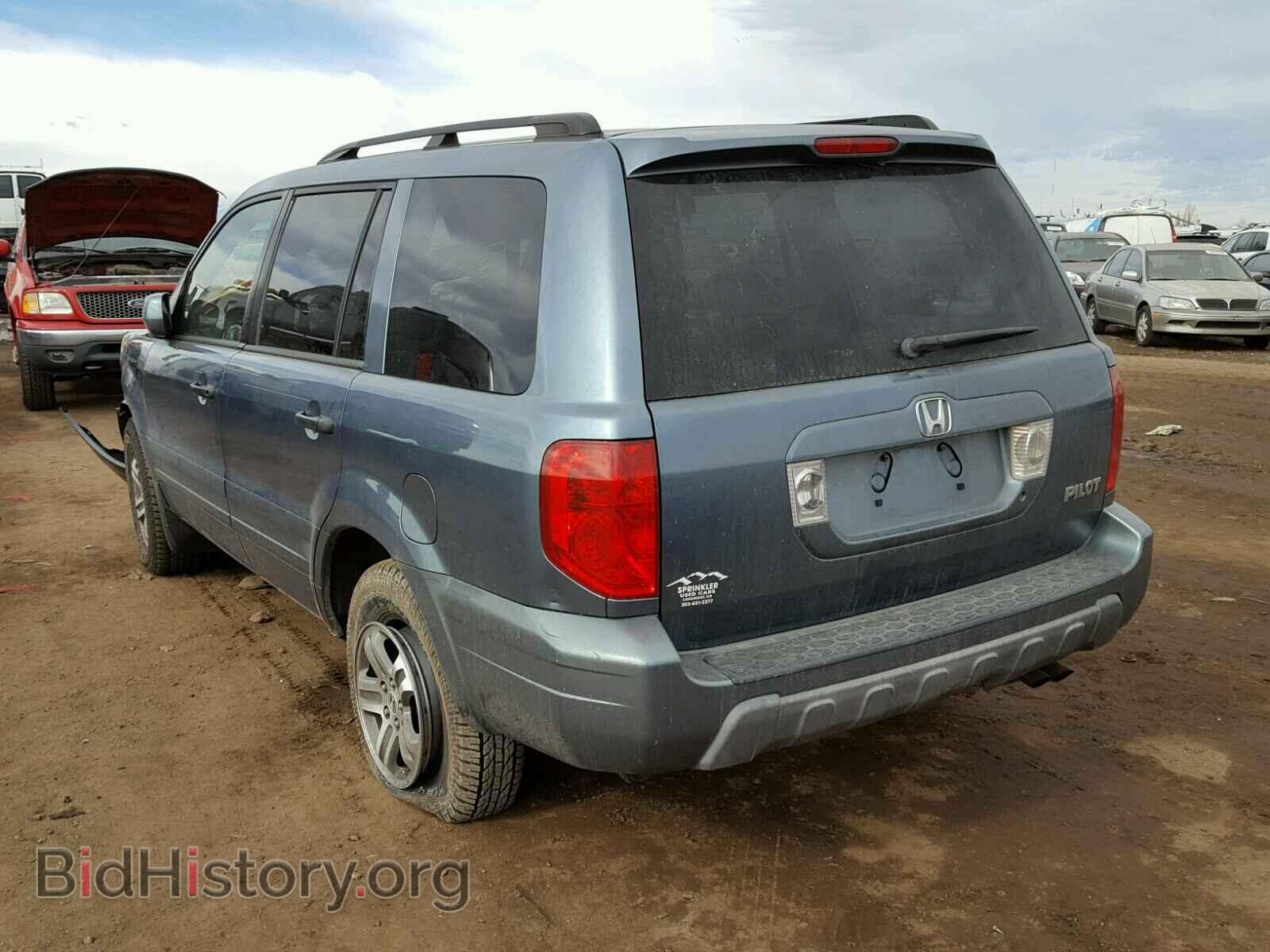 2005 HONDA PILOT - VIN: 2HKYF18525H533677 - Фото 3