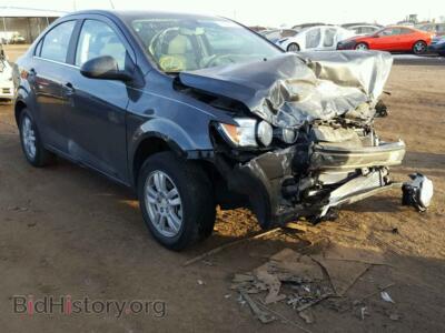 2016 Chevrolet SONIC Sonic LT, серый — VIN 1G1JC5SB8G4117568, Copart