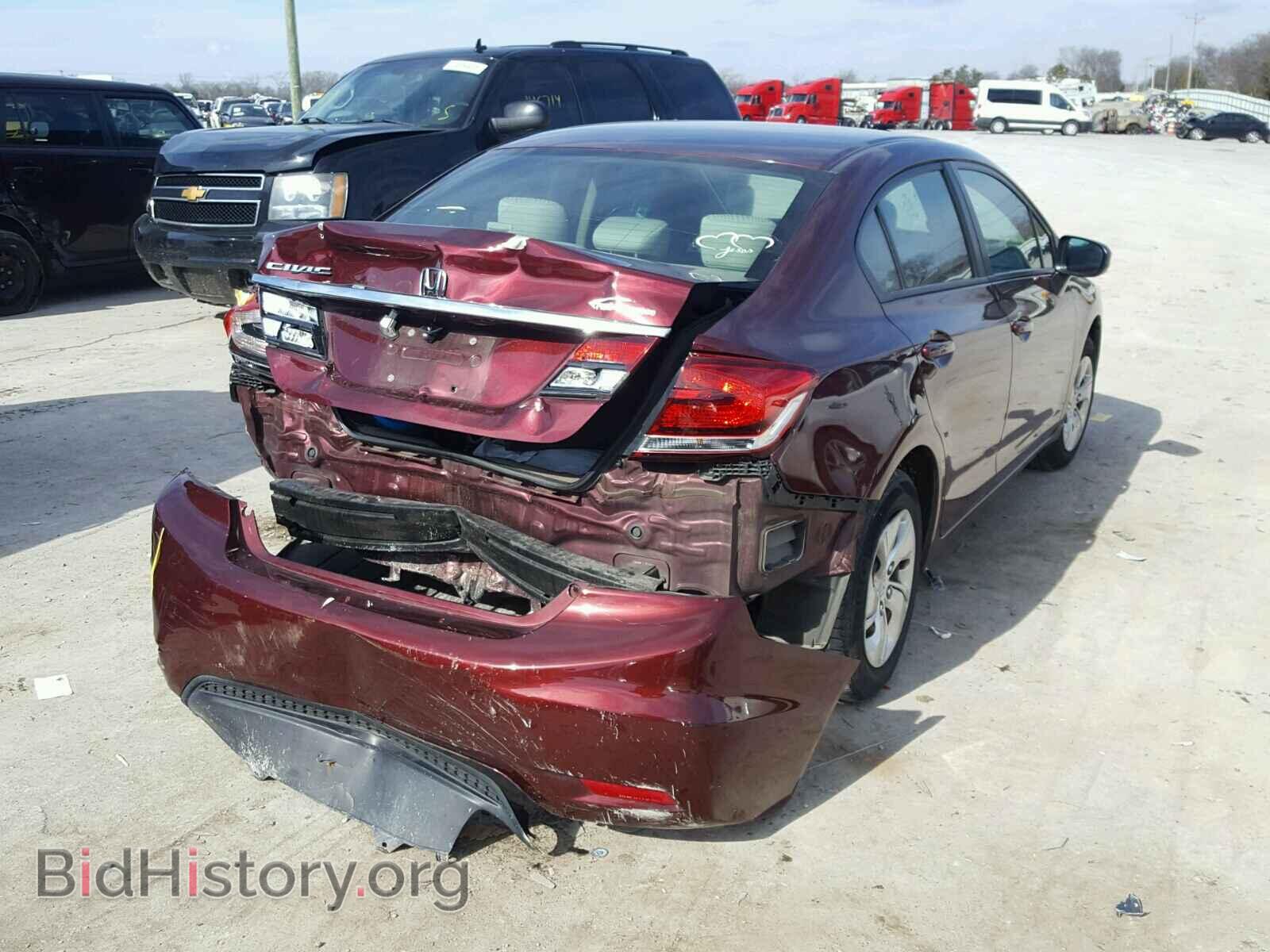2014 HONDA CIVIC - VIN: 19XFB2F56EE026393 - Photo 4
