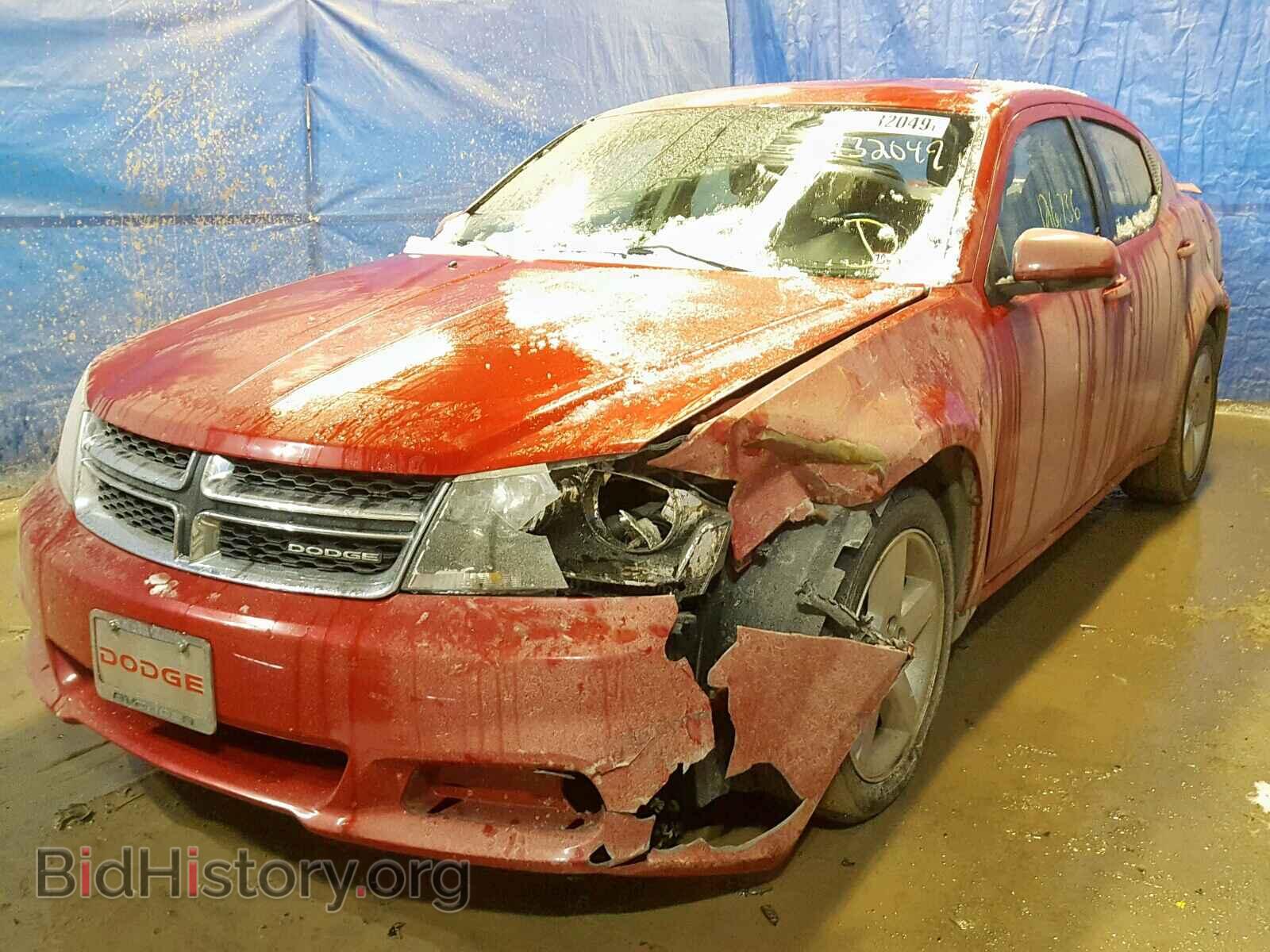 2011 DODGE AVENGER - VIN: 1B3BD2FG3BN554024 - Фото 2