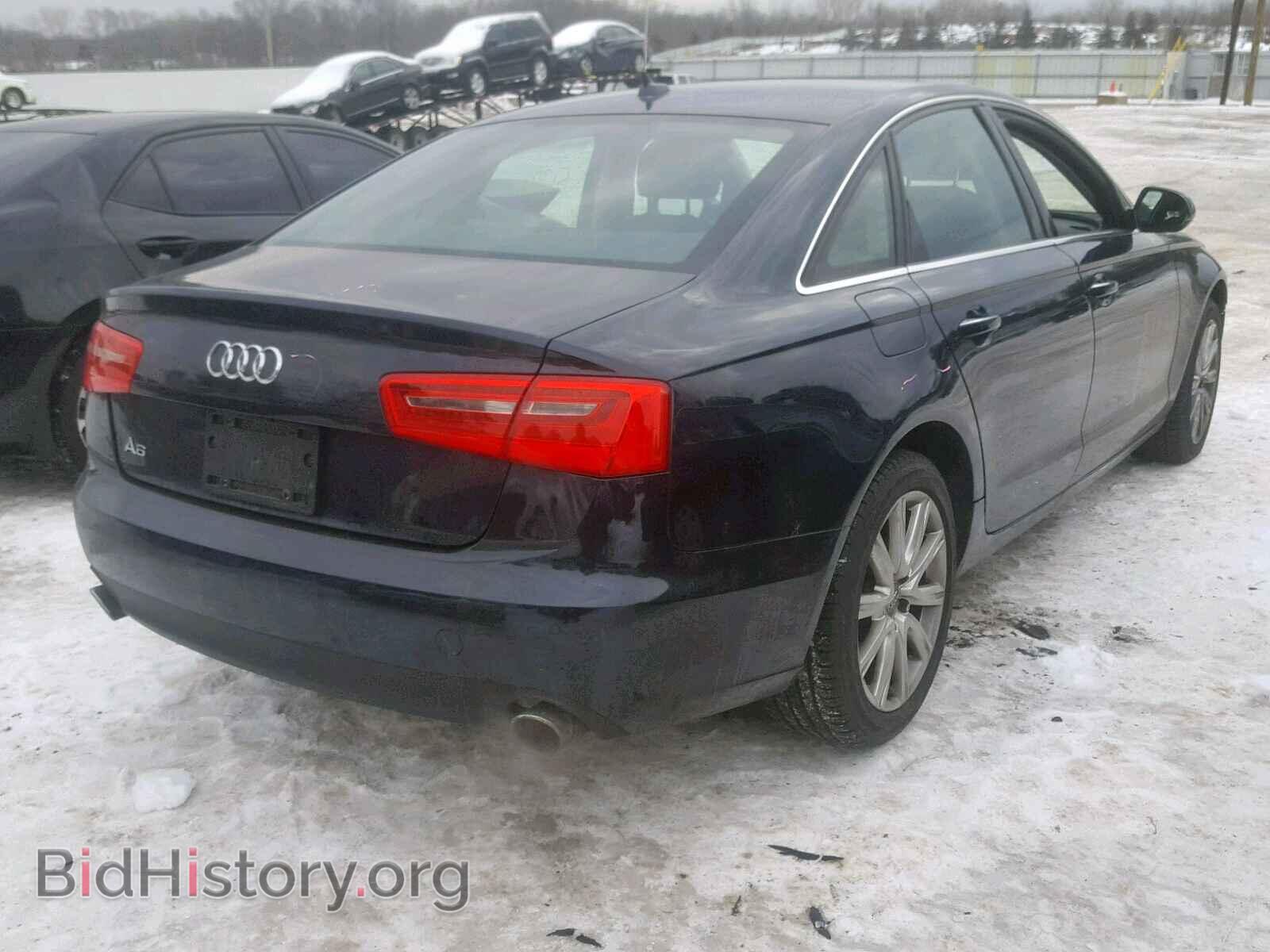 2014 AUDI A6 - VIN: WAUGFAFC4EN068538 - Фото 4