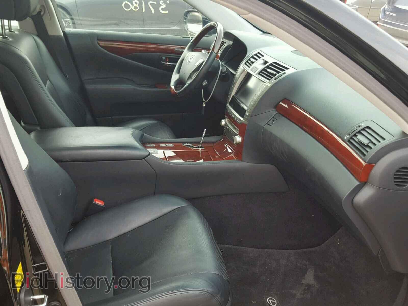 2011 LEXUS LS460 - VIN: JTHBL5EF5B5106412 - Фото 5