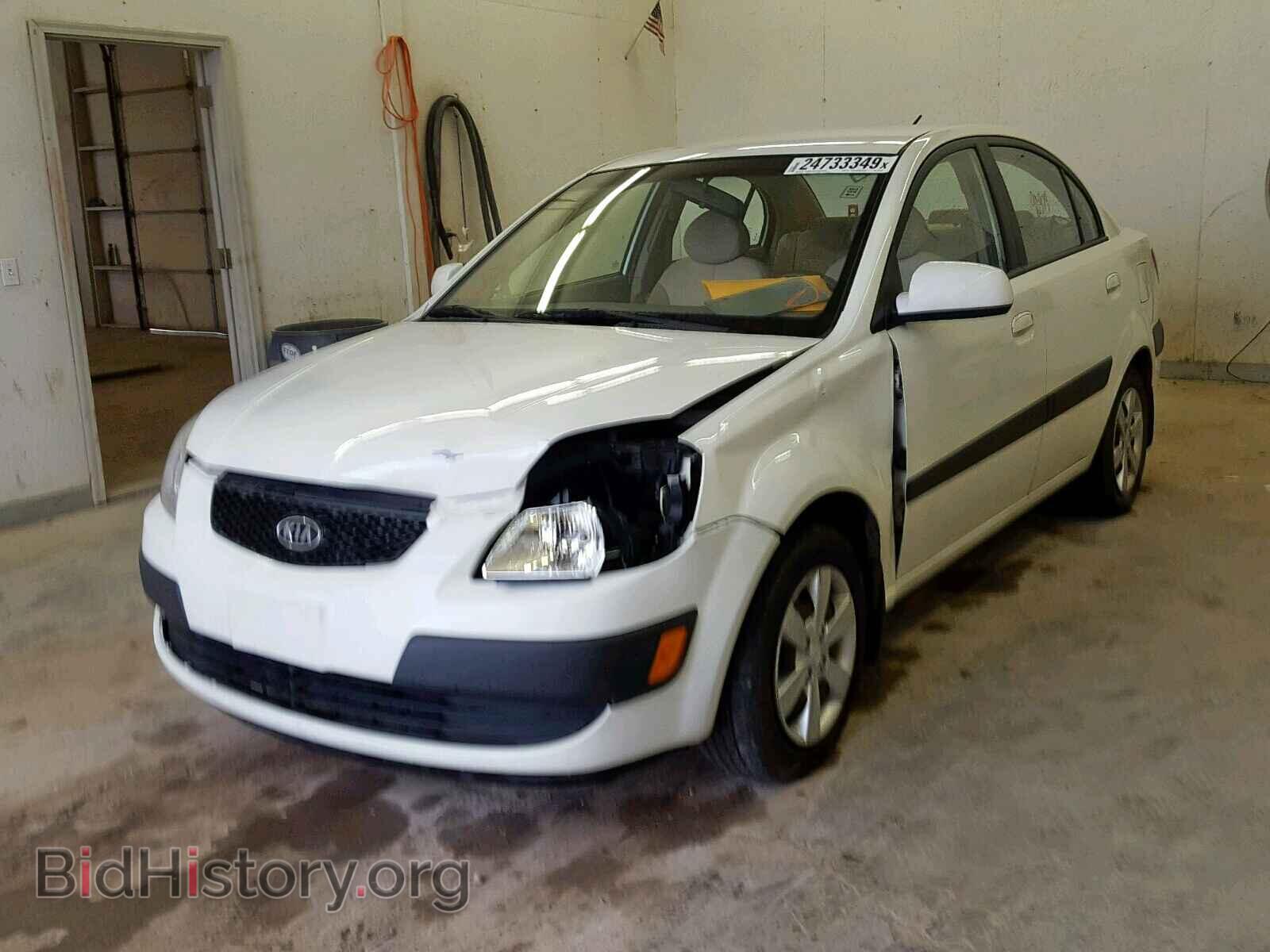 2008 KIA RIO BASE - VIN: KNADE123786306070 - Фото 2