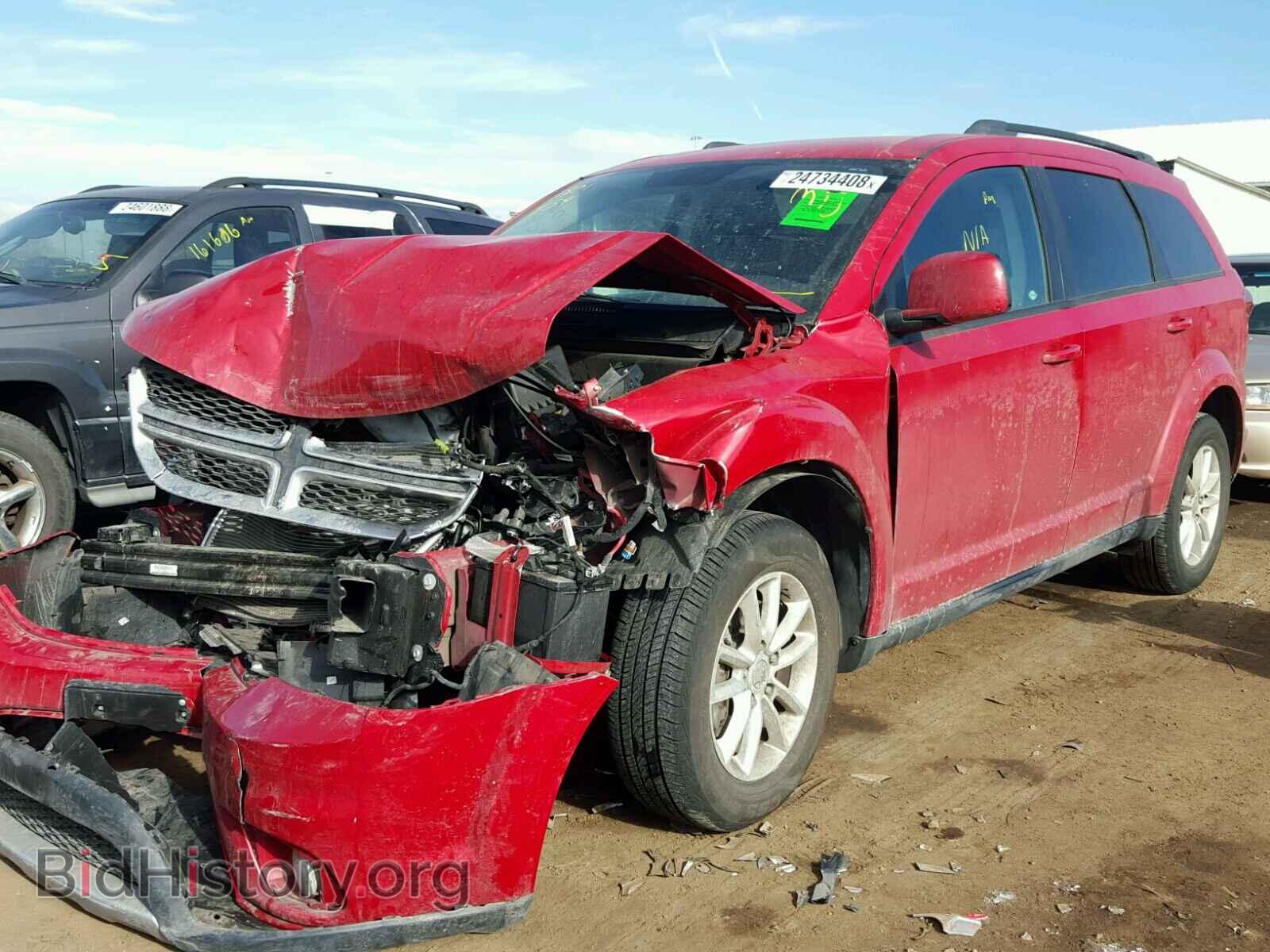 2015 DODGE JOURNEY - VIN: 3C4PDDBG0FT755682 - Фото 2