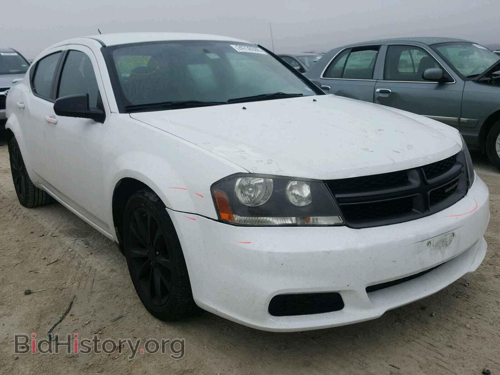 Фотография 1C3CDZAG3DN750734 - DODGE AVENGER 2013