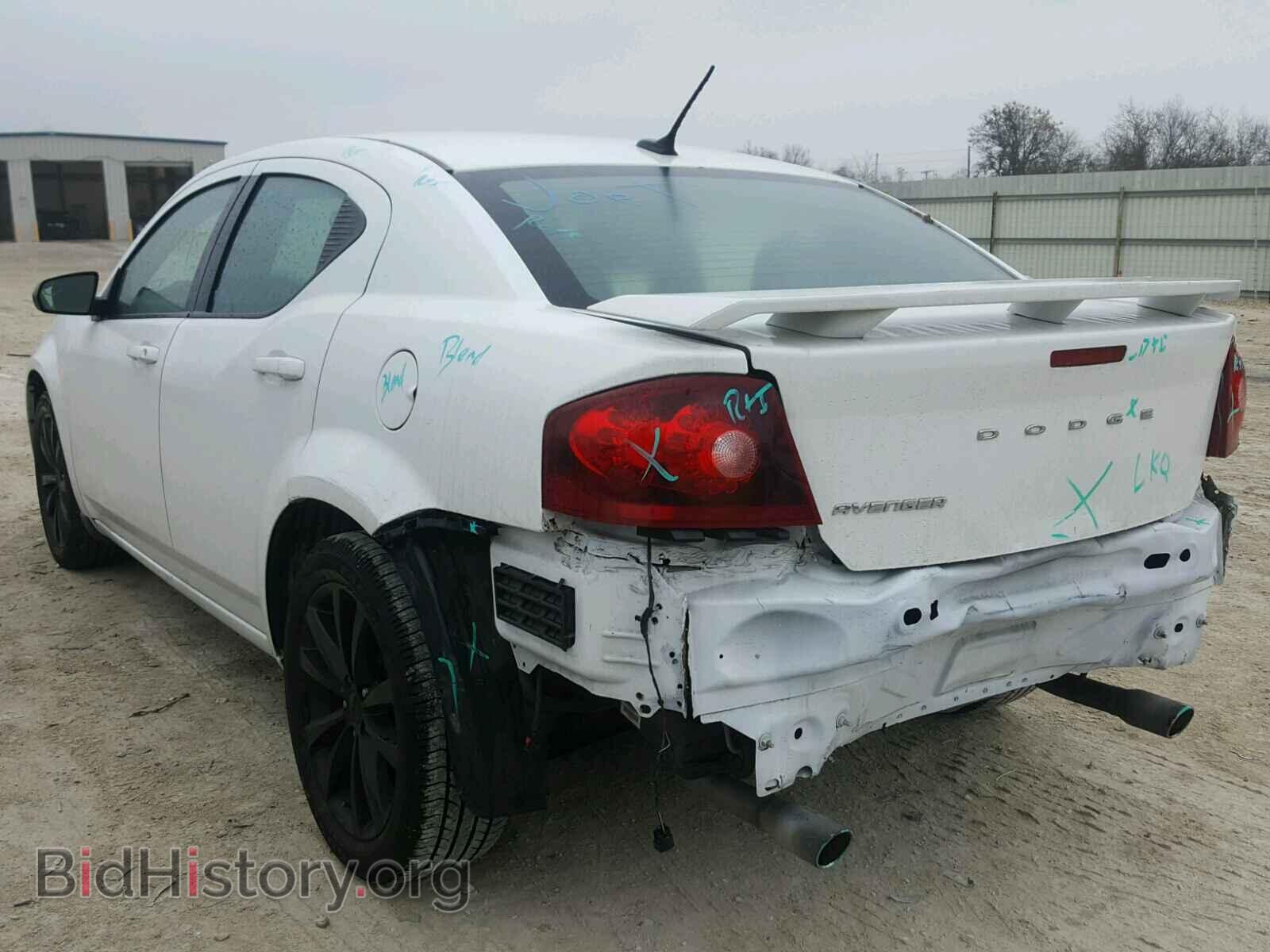 2013 DODGE AVENGER - VIN: 1C3CDZAG3DN750734 - Photo 3