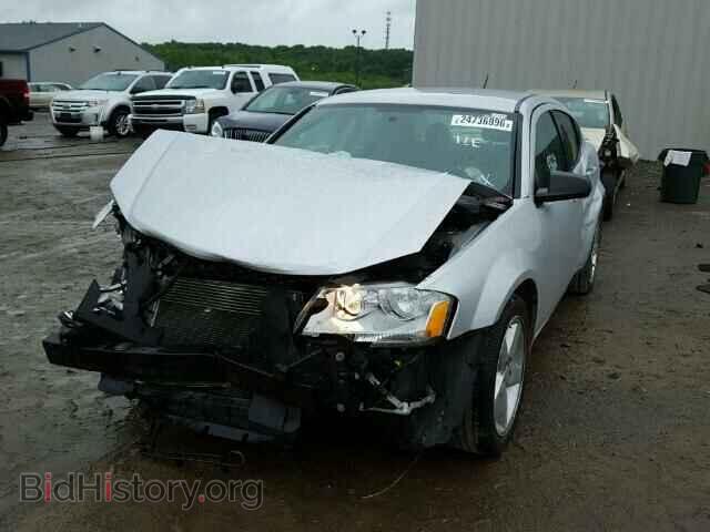 2012 DODGE AVENGER - VIN: 1C3CDZAB3CN151061 - Фото 2