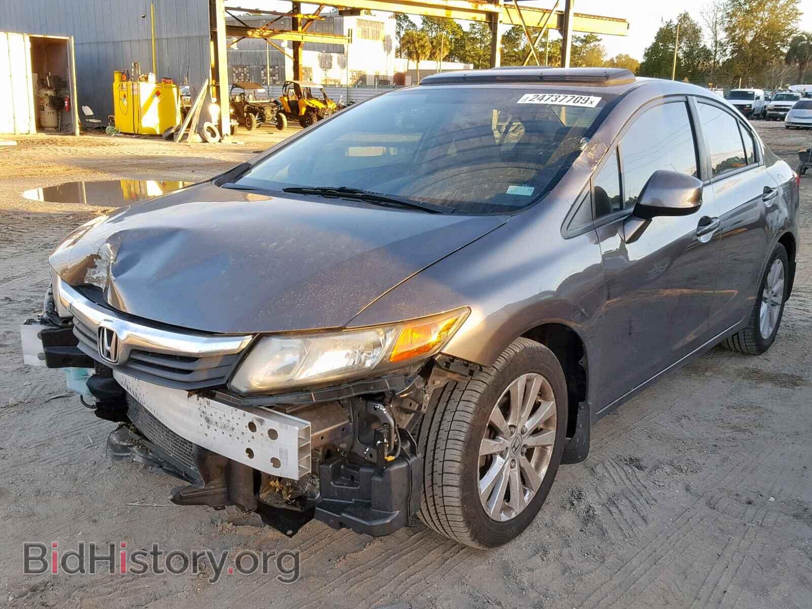 2012 HONDA CIVIC - VIN: 19XFB2F87CE083970 - Фото 2