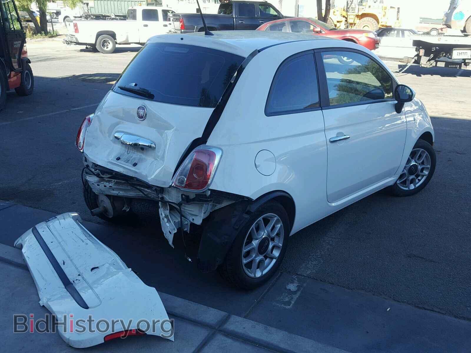 2012 FIAT 500 - VIN: 3C3CFFAR3CT124822 - Фото 4