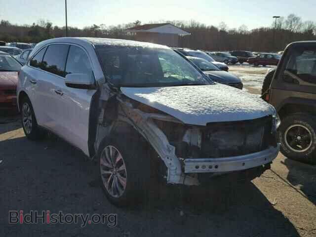 Photo 5FRYD4H41EB015586 - ACURA MDX 2014