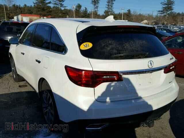 2014 ACURA MDX - VIN: 5FRYD4H41EB015586 - Фото 3