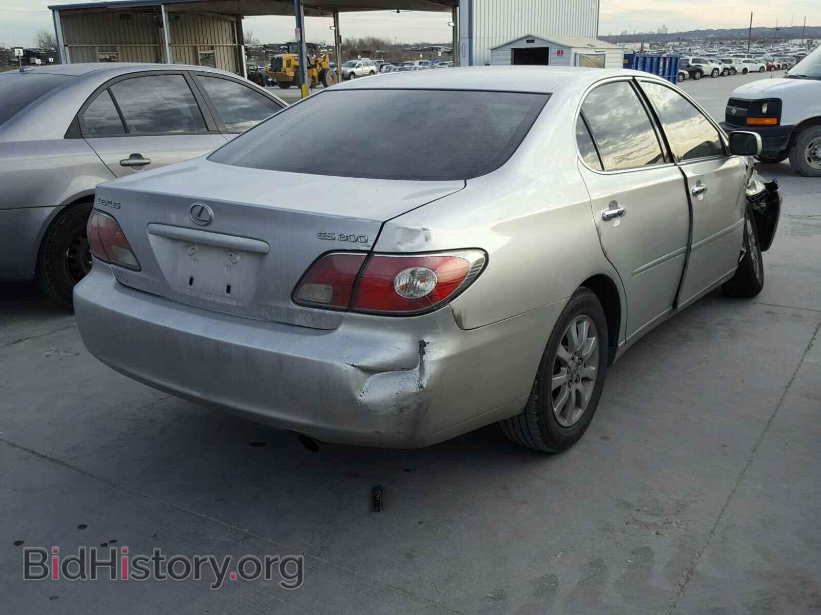 2002 LEXUS ES300 - VIN: JTHBF30G620085496 - Фото 4