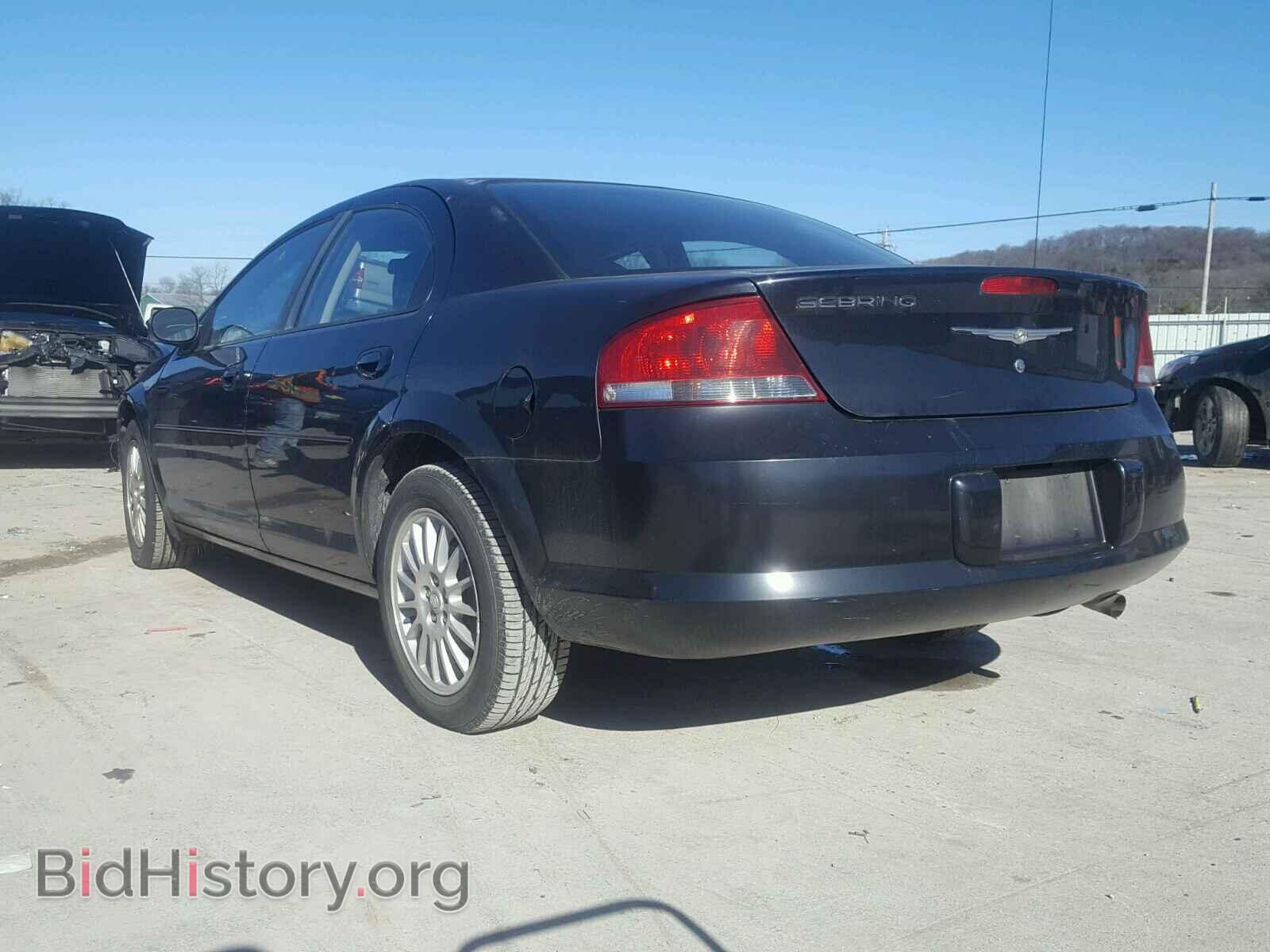 2006 CHRYSLER SEBRING - VIN: 1C3EL46X66N103318 - Фото 3