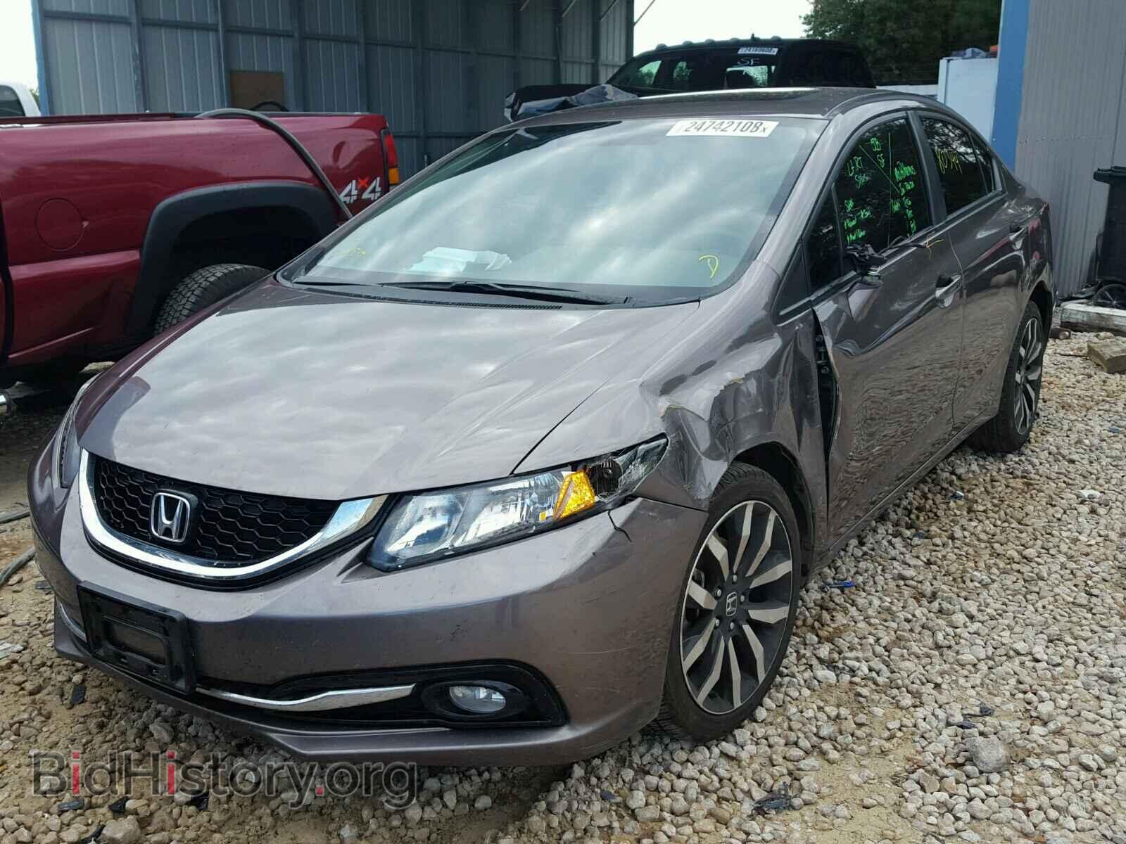 2014 HONDA CIVIC - VIN: 19XFB2F90EE077746 - Фото 2