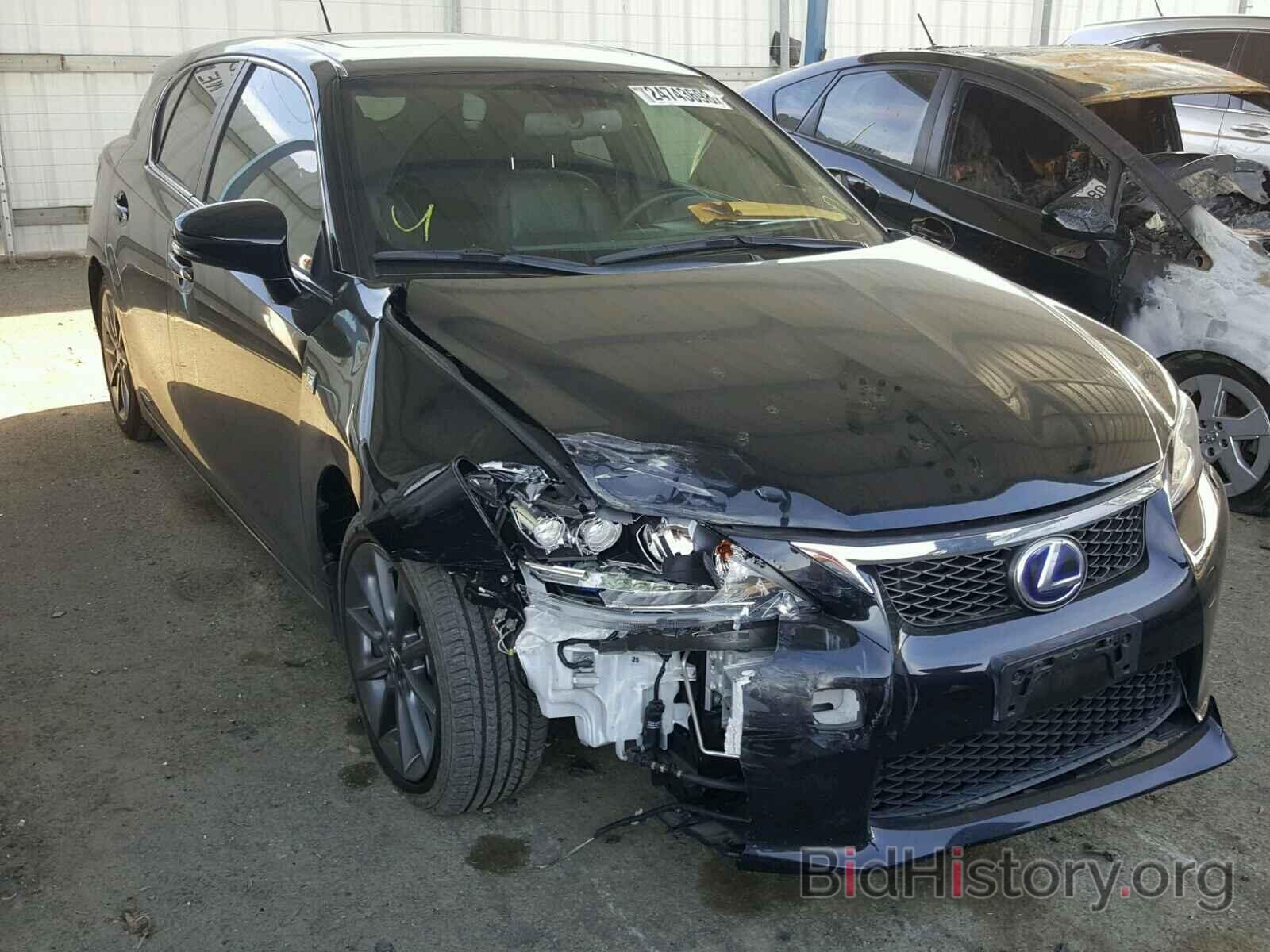 Photo JTHKD5BH5C2056083 - LEXUS CT 200 2012