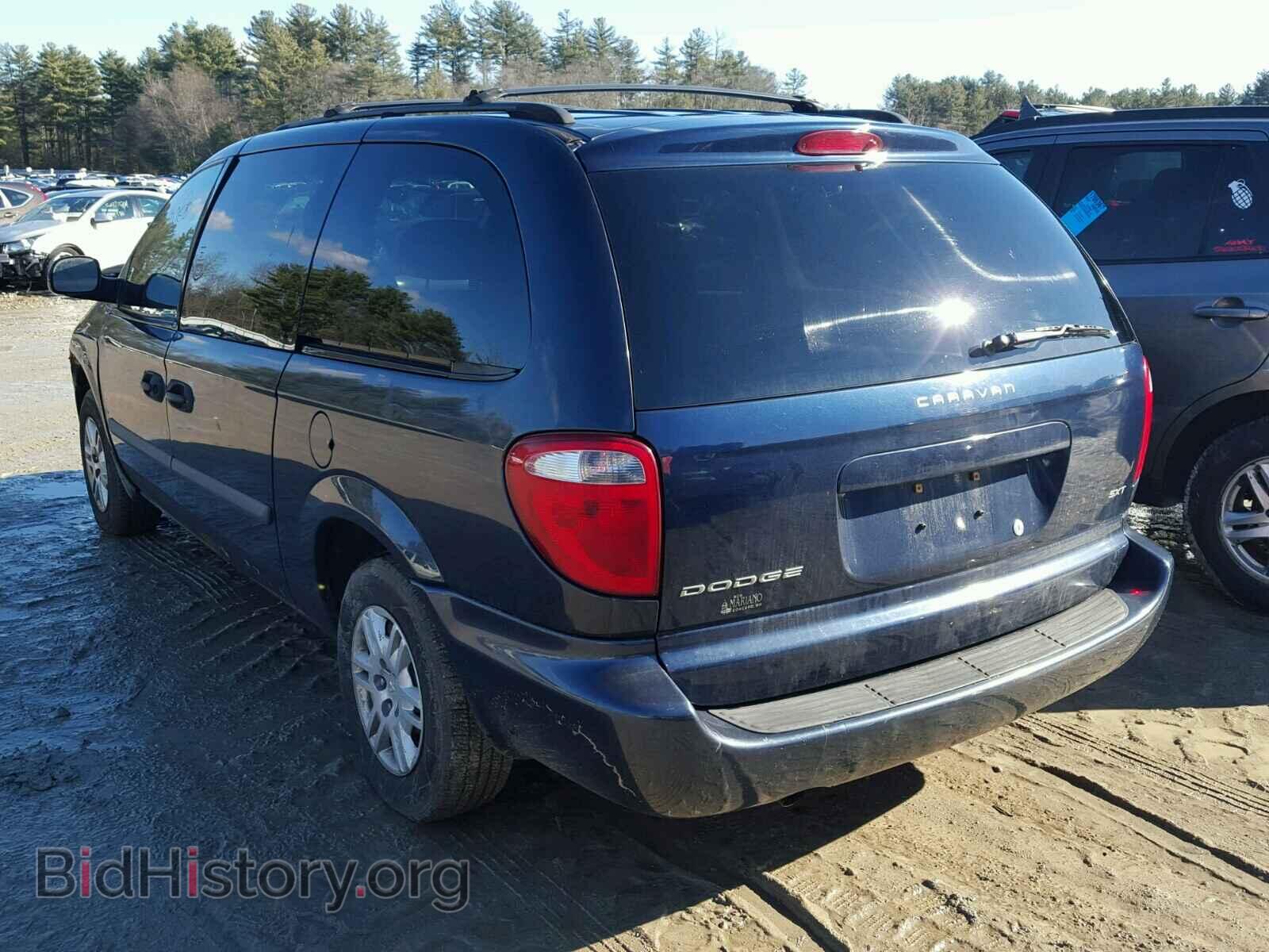 2007 DODGE CARAVAN - VIN: 1D4GP24R17B256650 - Фото 3