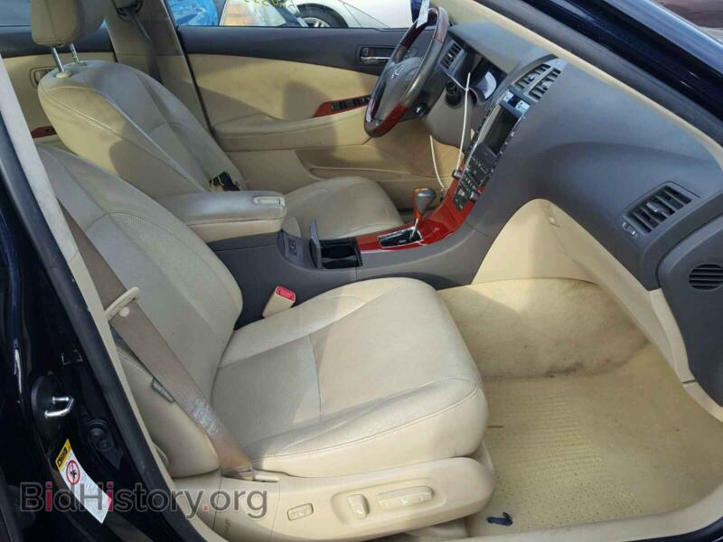 2008 Lexus ES350 (VIN JTHBJ46G482178218) — фото 5 из 9
