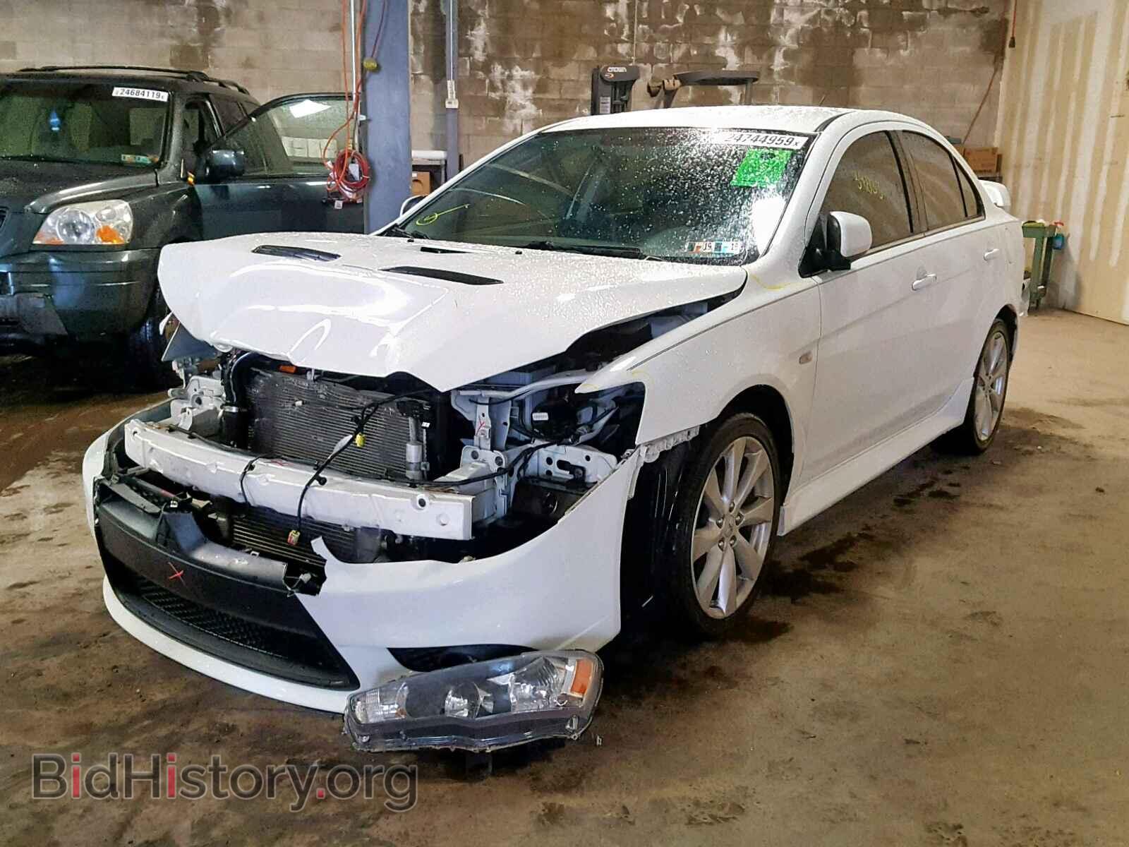 2012 MITSUBISHI LANCER - VIN: JA32V6FV0CU018378 - Фото 2