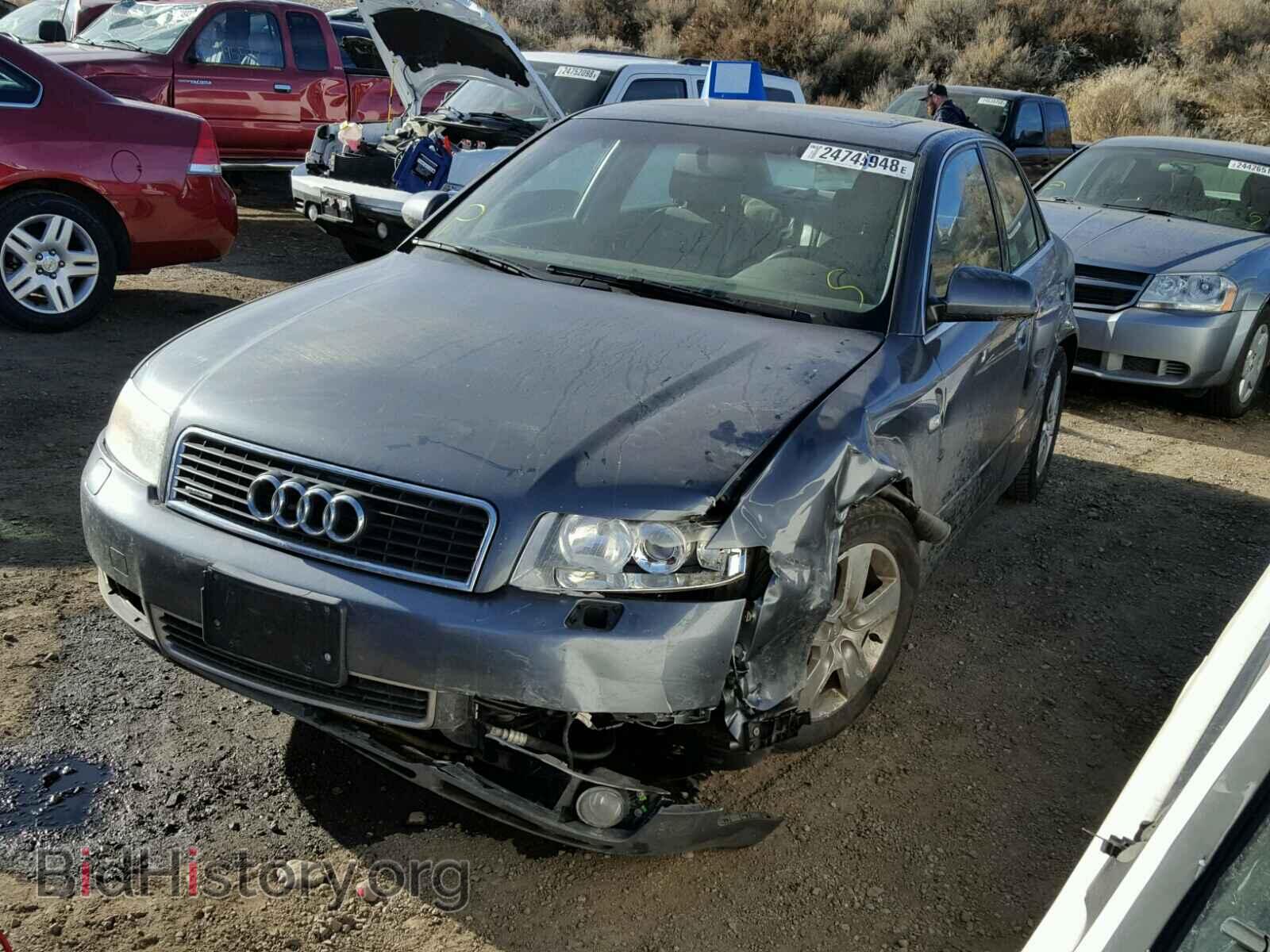 2002 AUDI A4 - VIN: WAULT68E32A310807 - Фото 2