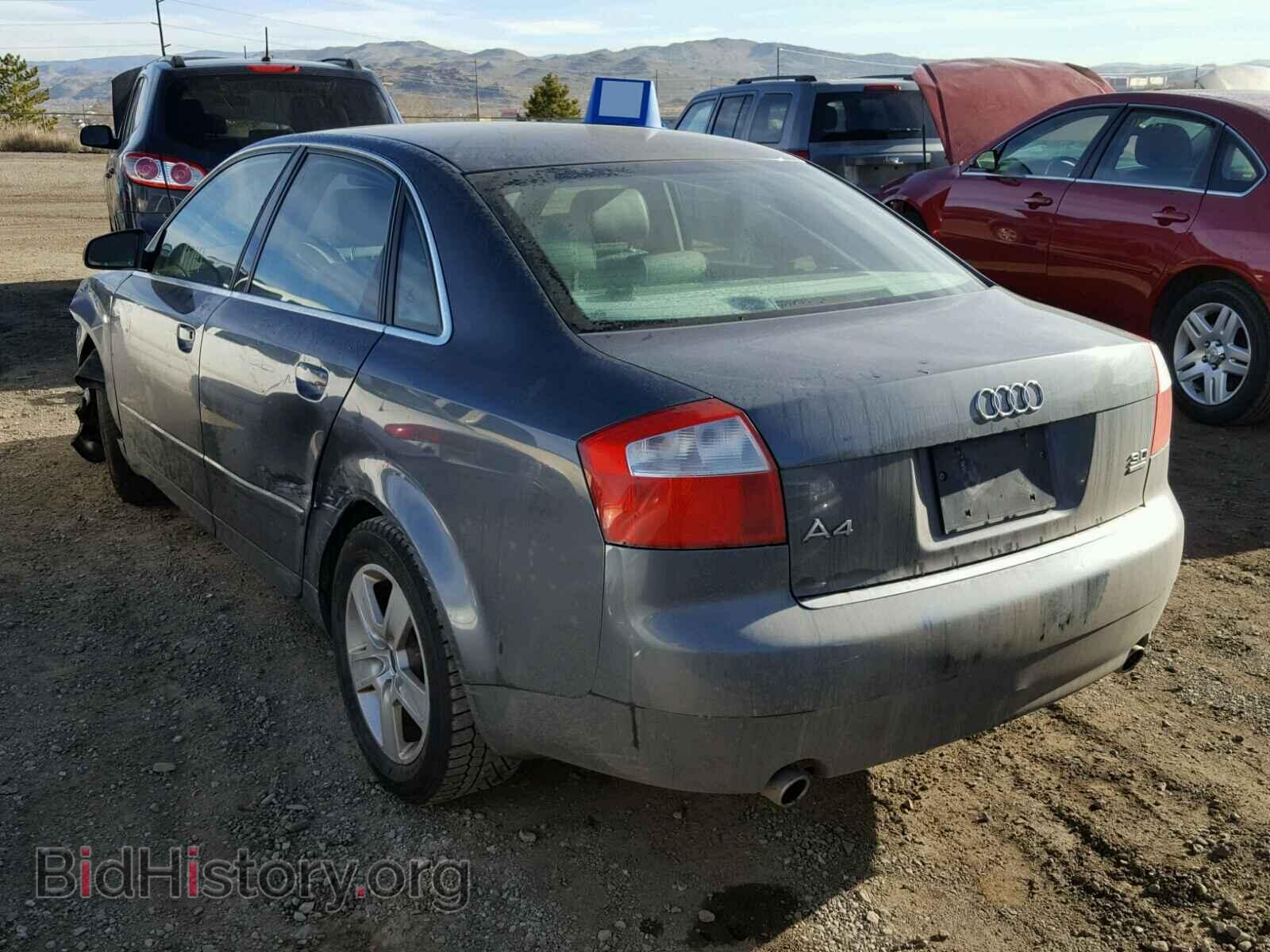 2002 AUDI A4 - VIN: WAULT68E32A310807 - Фото 3