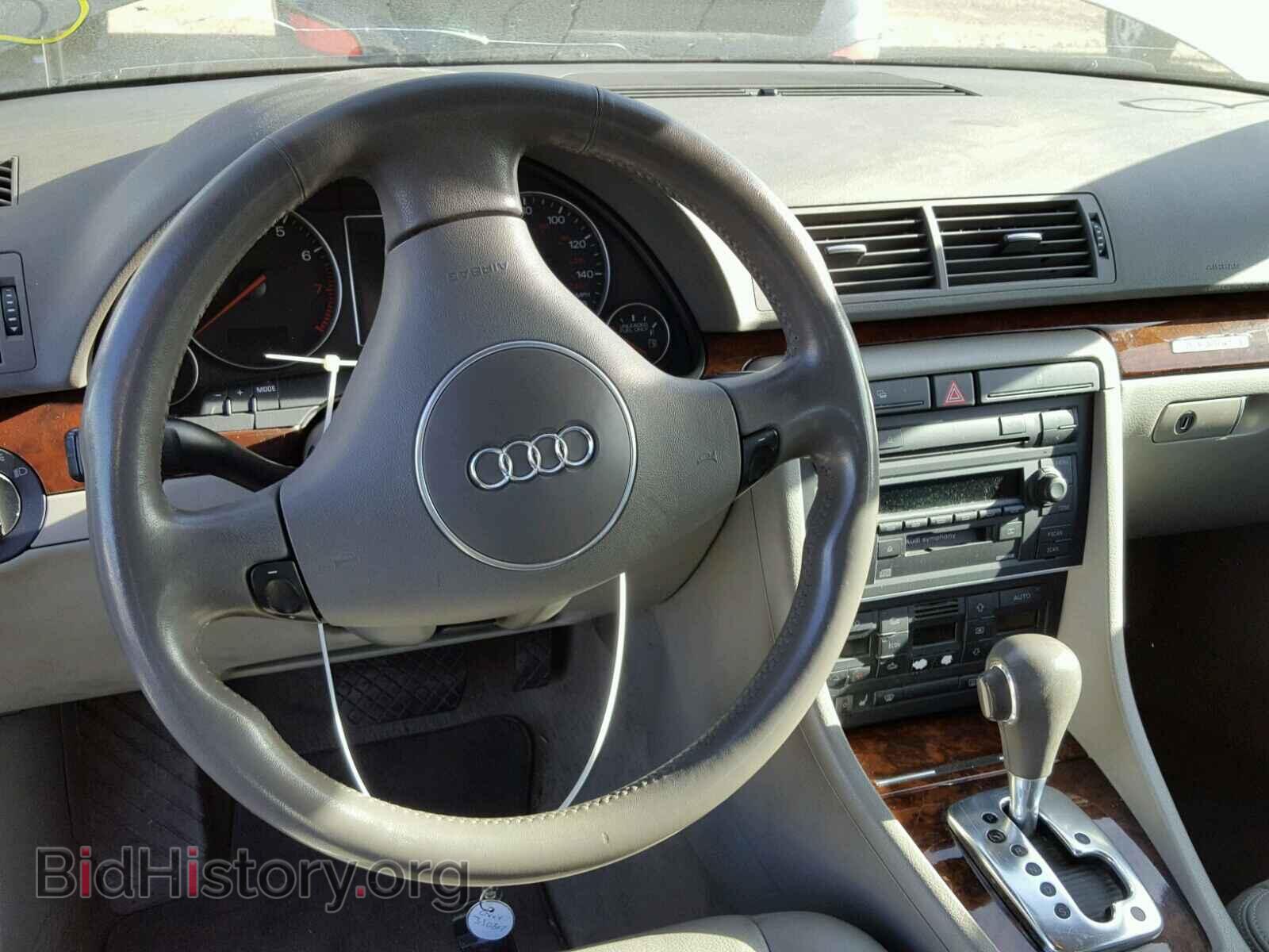2002 AUDI A4 - VIN: WAULT68E32A310807 - Фото 9