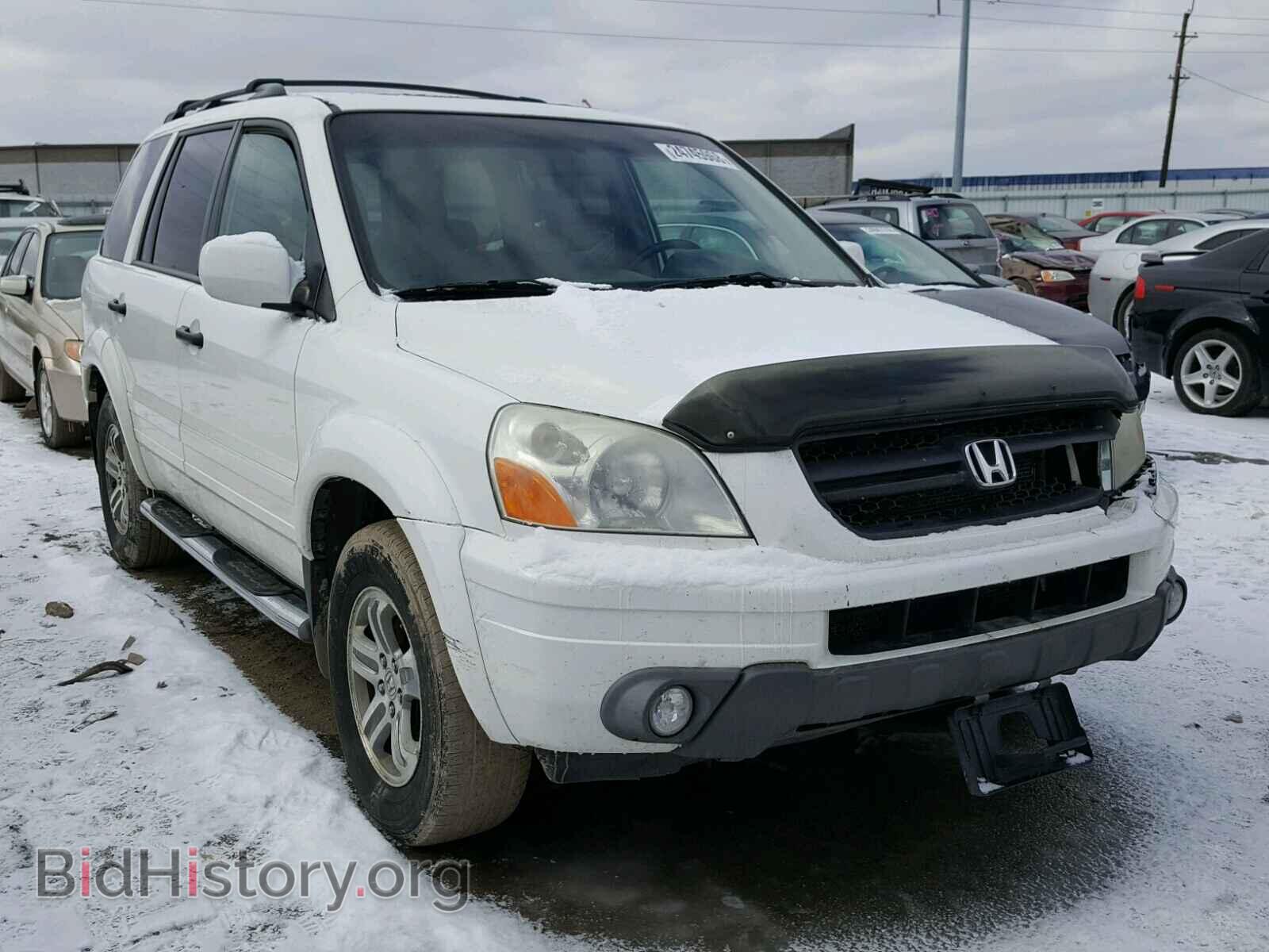 Photo 5FNYF18655B026442 - HONDA PILOT 2005