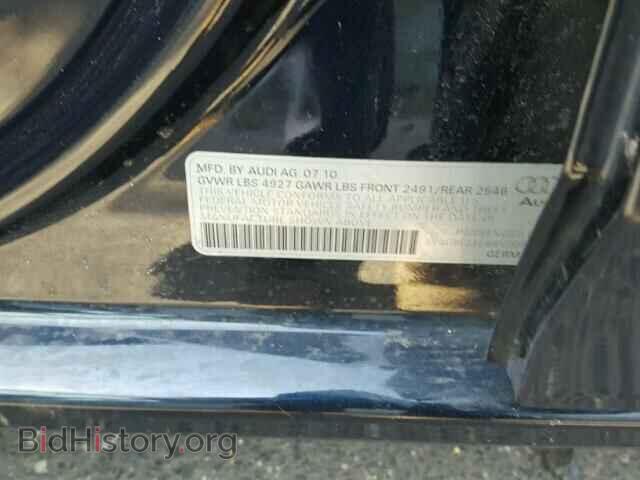 2011 AUDI A4 - VIN: WAUBFAFL8BN009336 - Фото 10