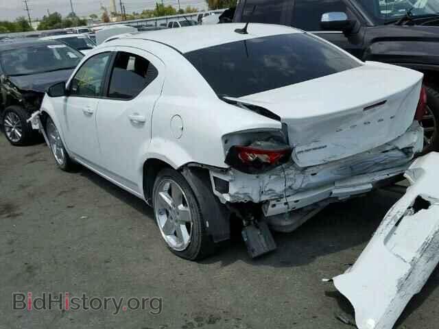 2013 DODGE AVENGER - VIN: 1C3CDZABXDN535663 - Фото 3