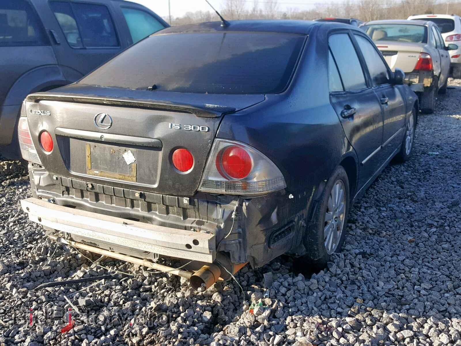 2002 LEXUS IS - VIN: JTHBD192420051641 - Фото 4