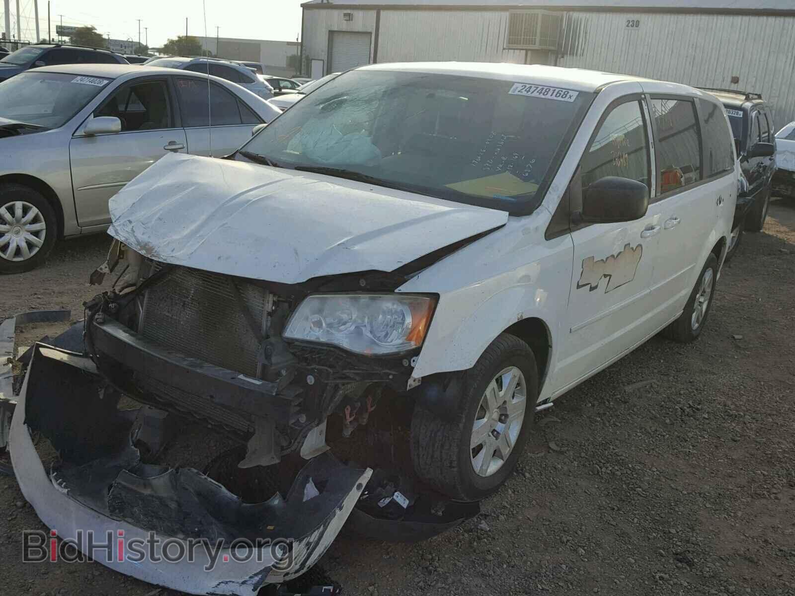 2012 DODGE CARAVAN - VIN: 2C4RDGBGXCR406876 - Фото 2