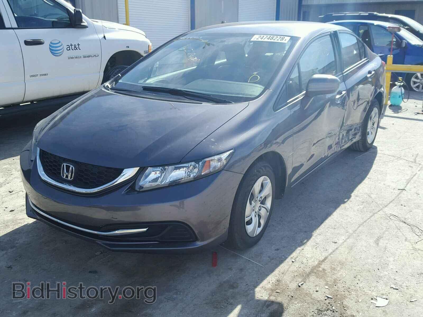2014 HONDA CIVIC - VIN: 2HGFB2F54EH545187 - Фото 2