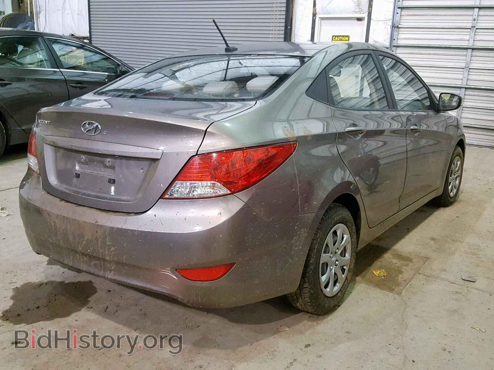 2014 HYUNDAI ACCENT - VIN: KMHCT4AE9EU610335 - Фото 4