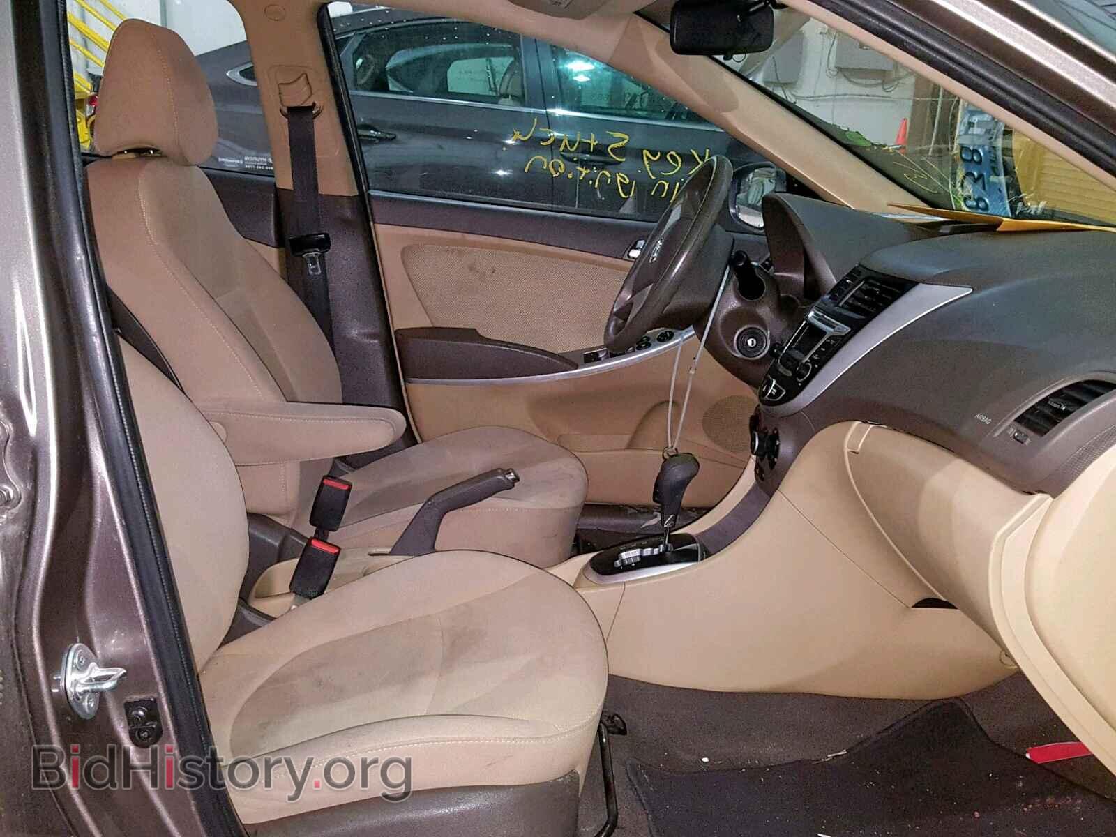 2014 HYUNDAI ACCENT - VIN: KMHCT4AE9EU610335 - Фото 5
