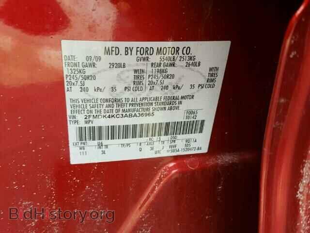 2010 FORD EDGE - VIN: 2FMDK4KC3ABA36965 - Photo 10