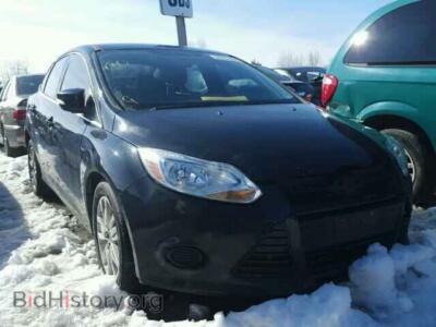 2012 Ford FOCUS Focus SEL, black — VIN 1FAHP3H2XCL345311, Copart