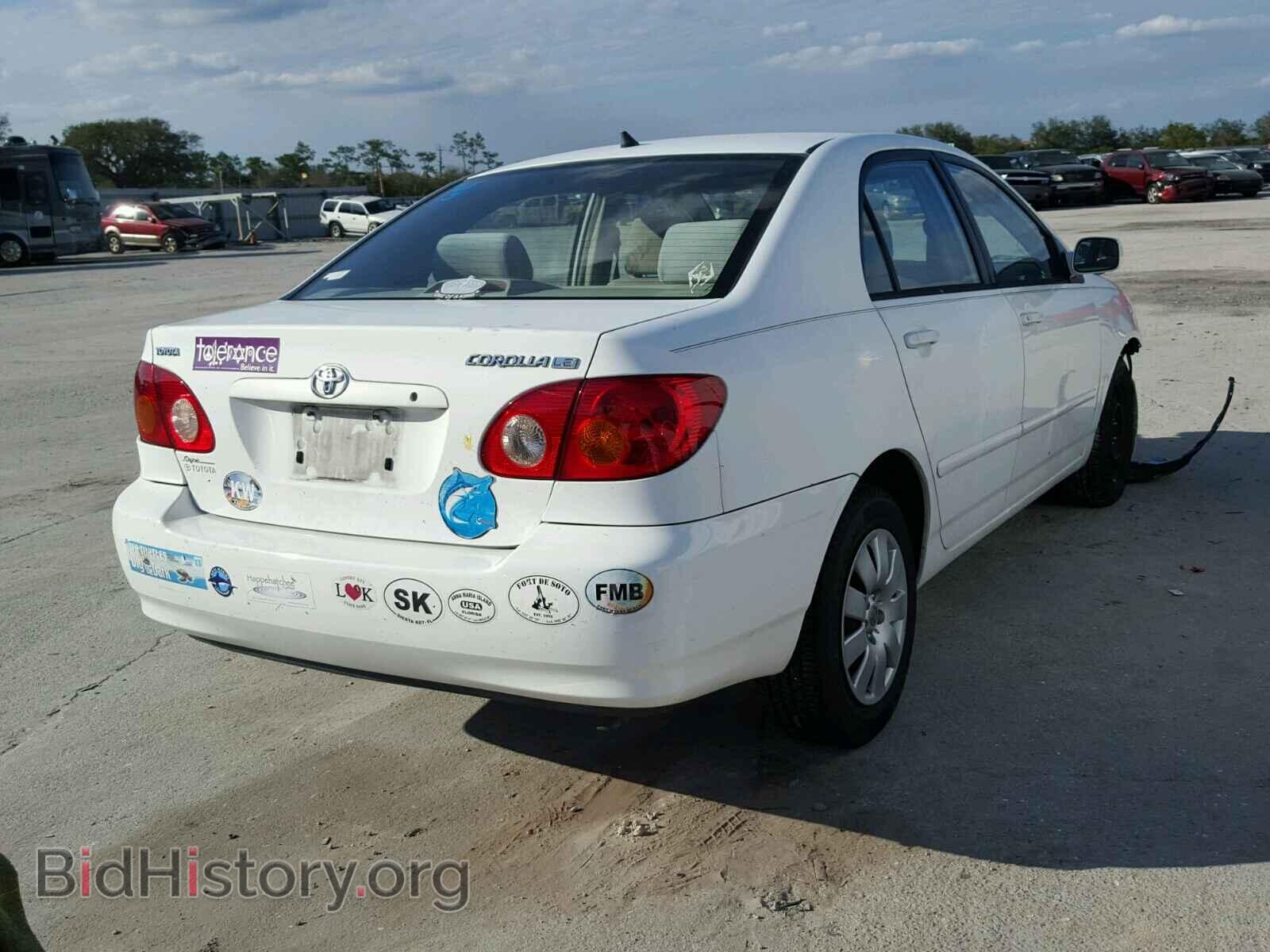 2003 TOYOTA COROLLA - VIN: 1NXBR32E13Z044400 - Фото 4