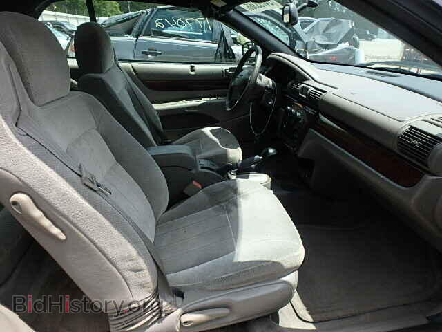 2002 CHRYSLER SEBRING - VIN: 1C3EL55R42N206238 - Фото 5